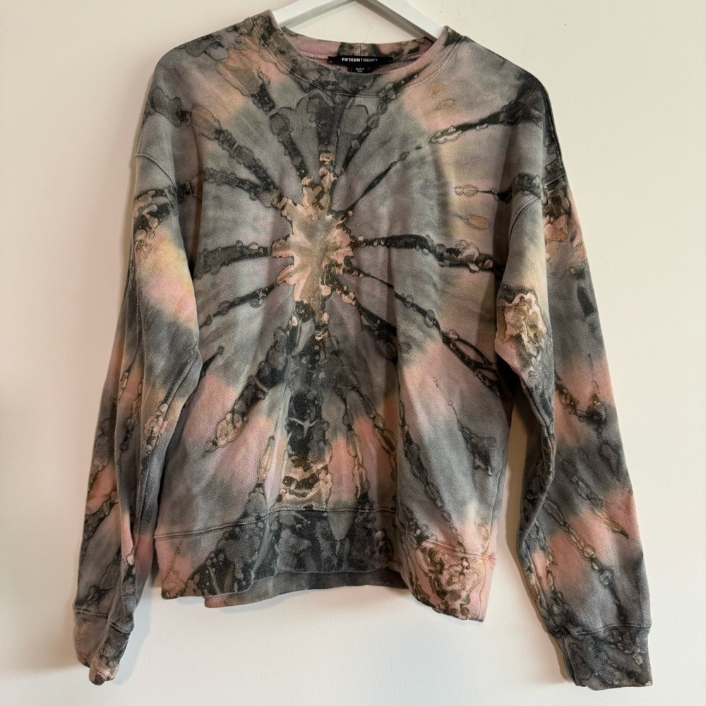 Fifteen Twenty tie dye crewneck sweatshirt size small